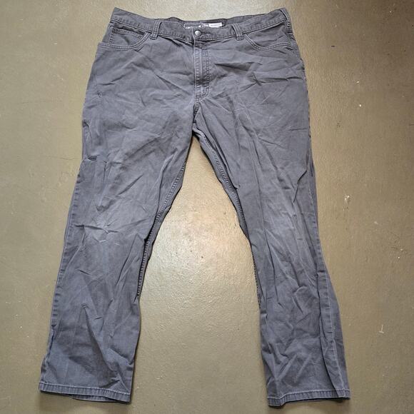 Carhartt 5 Pocket Relaxed Fit Rugged Flex Canvas Pants in Gravel Size 40x30 - Picture 4 of 9
